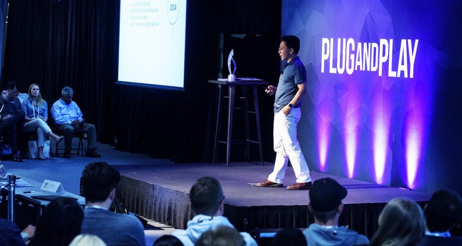 We presented Boost.space at the Money Tech Pitch session from Plug and Play