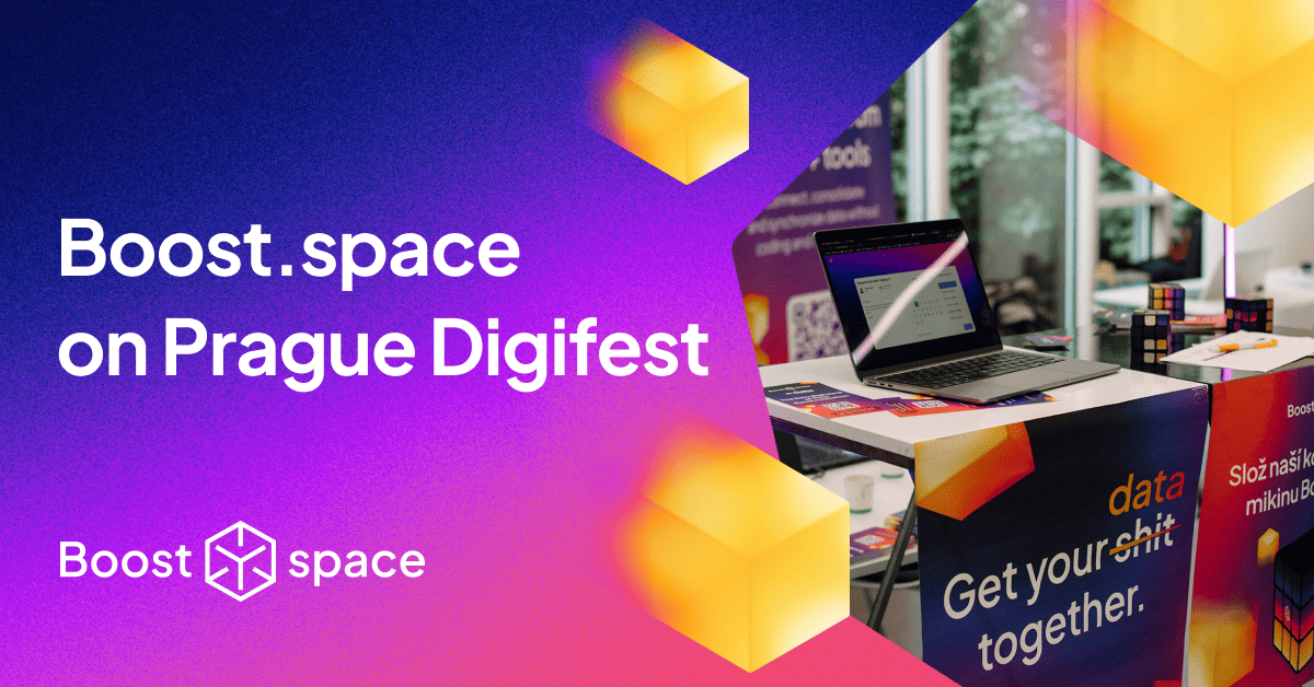 Boost.space at Prague Digifest