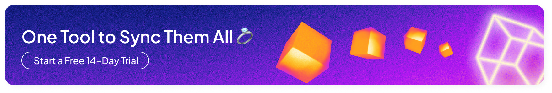 free trial, start with data sync, data synchronization