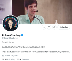 rohan chaubey, hunter