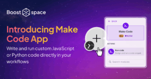 Elevating Automation: Execute Custom Codes with the Make Code App Integration